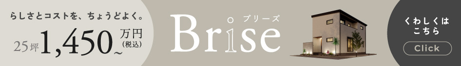 らしさとコストを、ちょうどよく。｜Brise