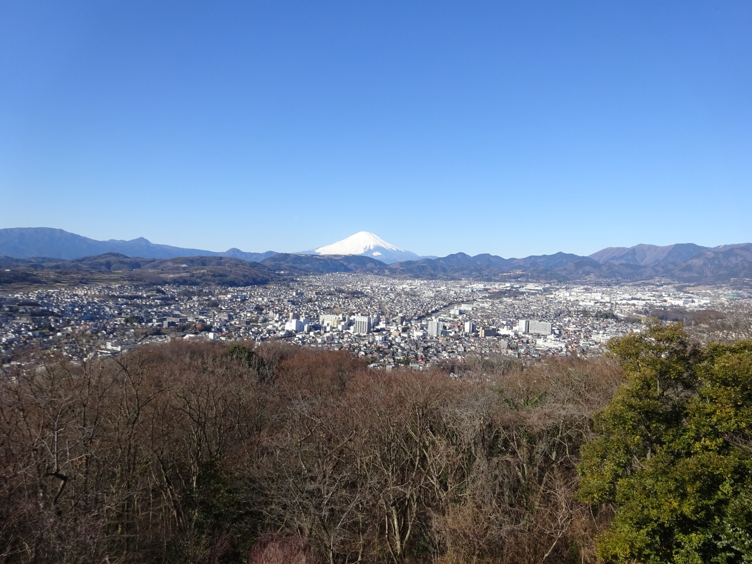 富士山の見えるお山