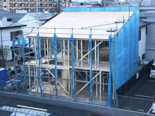 美都住販 相模原中央支店横にモデルハウス建築中☆