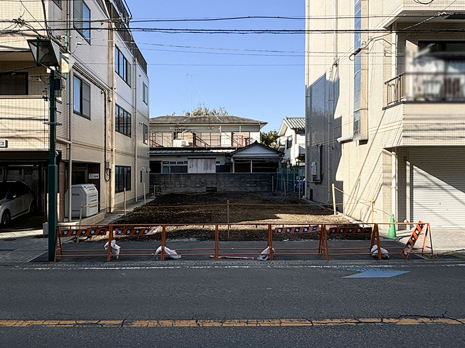 【上鶴間6丁目】駅徒歩2分。事業用地・アパート用地に最適なゆとりの土地面積165.05㎡