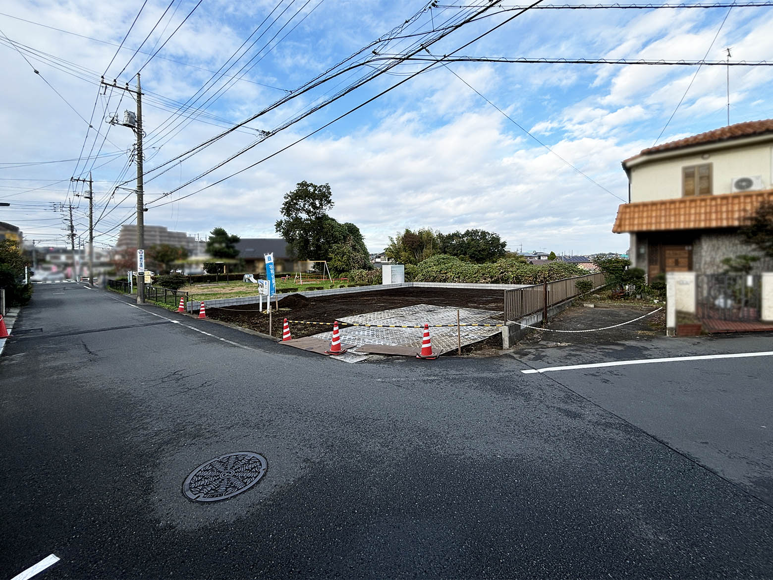 【本町田Ⅰ】ゆとりの土地面積124㎡(37坪)以上！明るい南西道路。