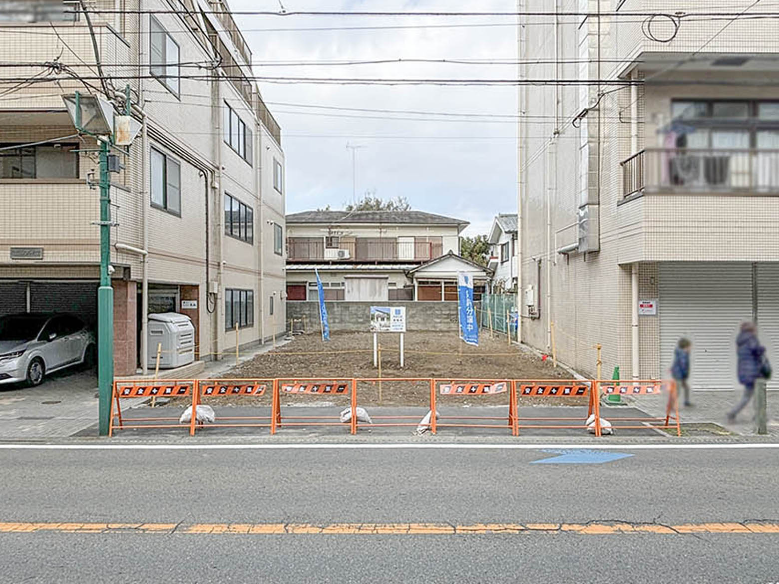 【上鶴間6丁目】駅徒歩2分。事業用地・アパート用地に最適なゆとりの土地面積165.05㎡