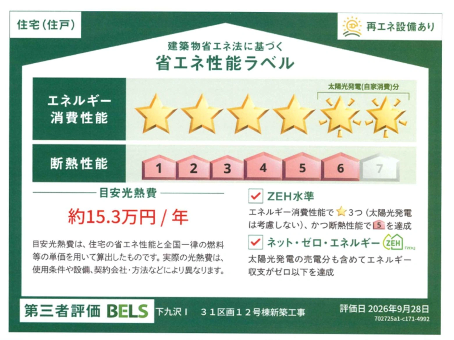 省エネ性能ラベル